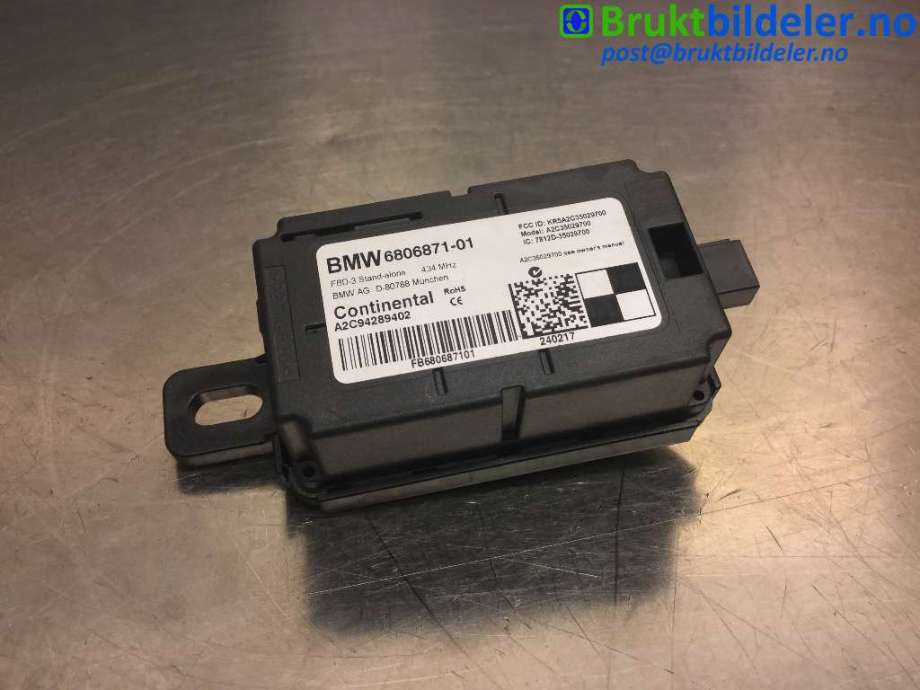 Bilstereo diverse til BMW i3, 2013-2022  (BMW|6 806 871-01)