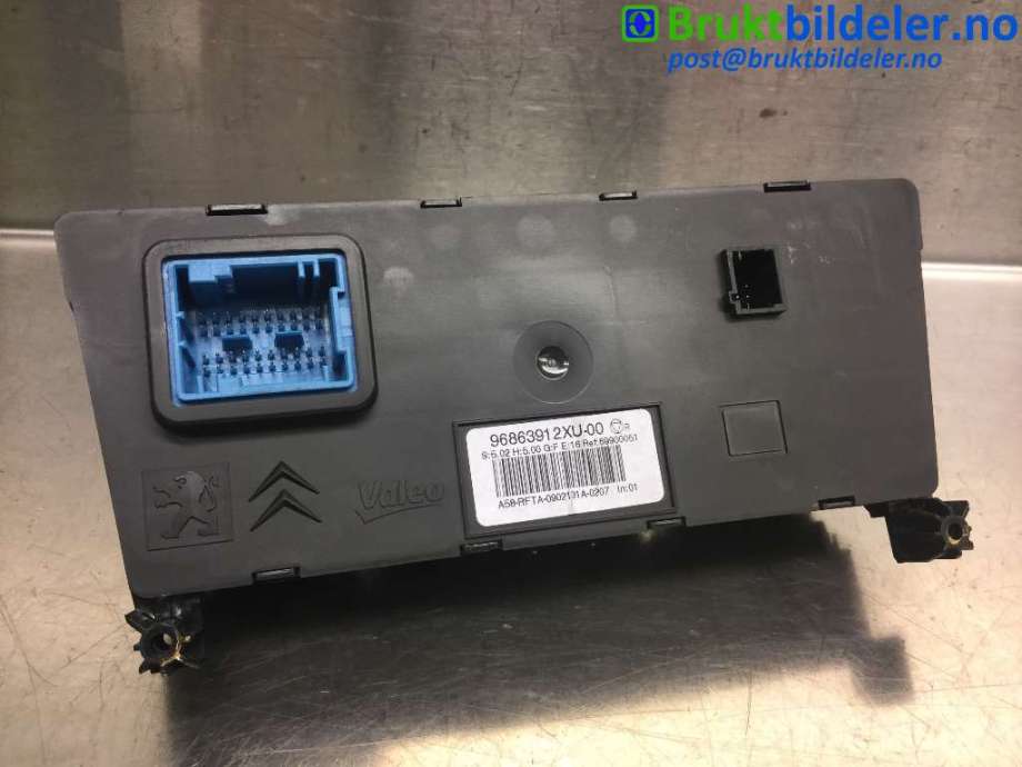 Varmeapparat betjening til Citroën C3, Picasso 2009-2017  (CITROEN|96863912XU|)