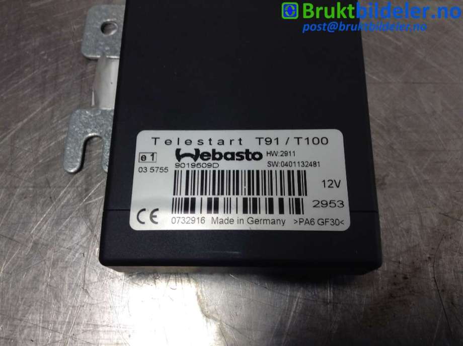 Styreenhet diverse til Chrysler Voyager 2008-2011 (Type V) (CHRYSLER||9019509D)