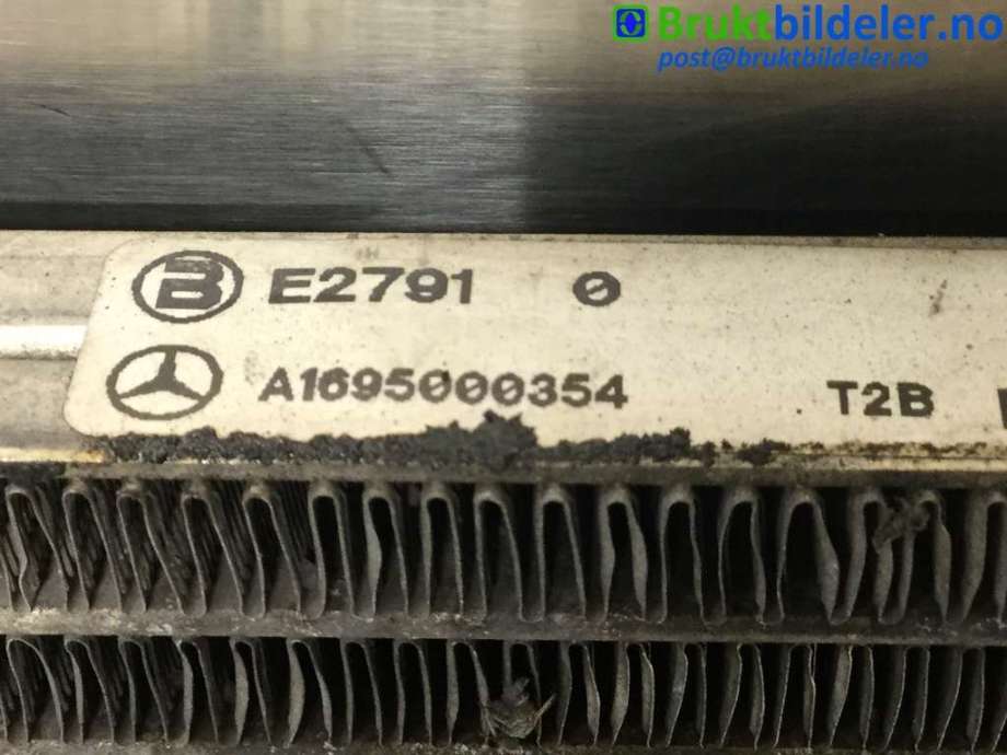 Aircondition radiator til Mercedes B-Klasse 2005-2008 (Fase 1) (W245) (W245) (MERCEDES|A1695000354|E2791|)