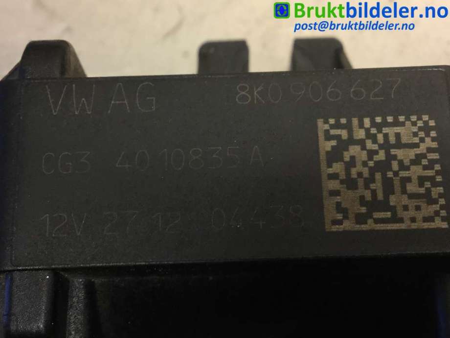 Vakuumventil til Audi A6 2011-2014 (Type IV, Fase 1) (C7) (C7) (AUDI|8K0906627|)