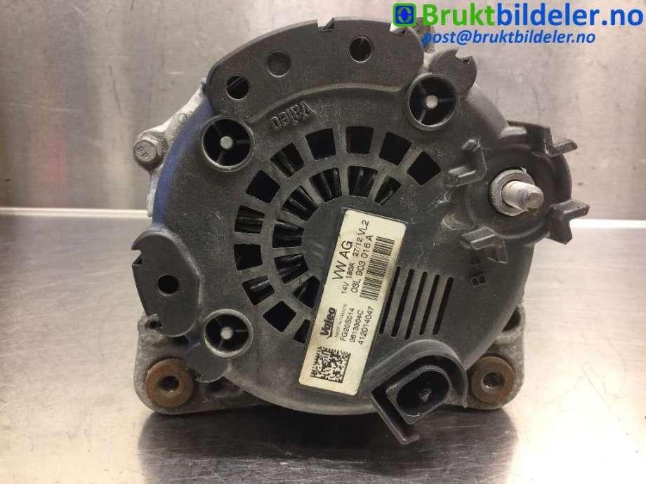 Dynamo til Audi A6 2011-2014 (Type IV, Fase 1) (C7) (C7) (AUDI|03L 903 016 A|2613304C|FG20S014)