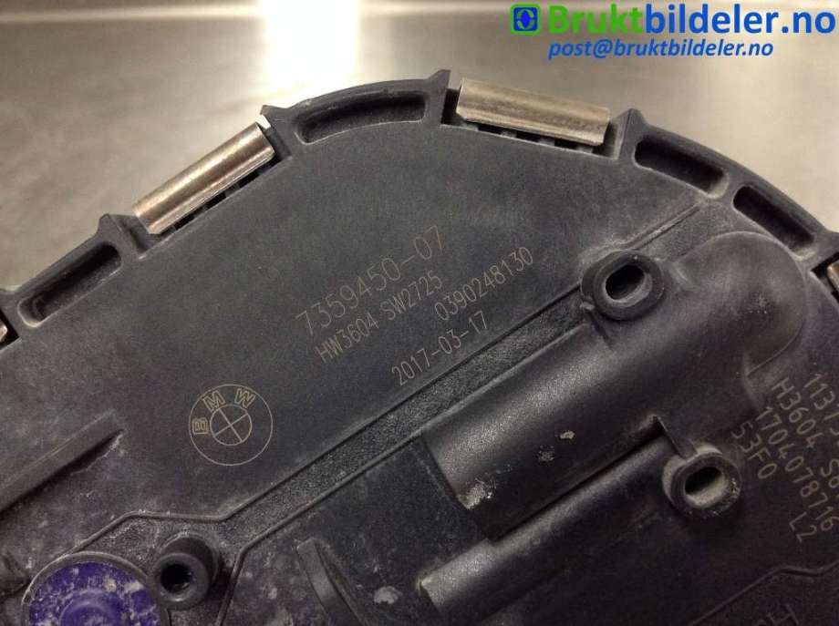 Viskermotor frontrute til BMW i3 2013-2022 (BMW|7 359 450-07|0 390 248 130|)