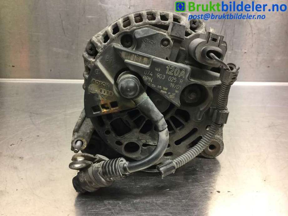 Dynamo til VW LT 1996-2006 (Type II) (MB) (MB) (VOLKSWAGEN|074903025R|0124515068|)