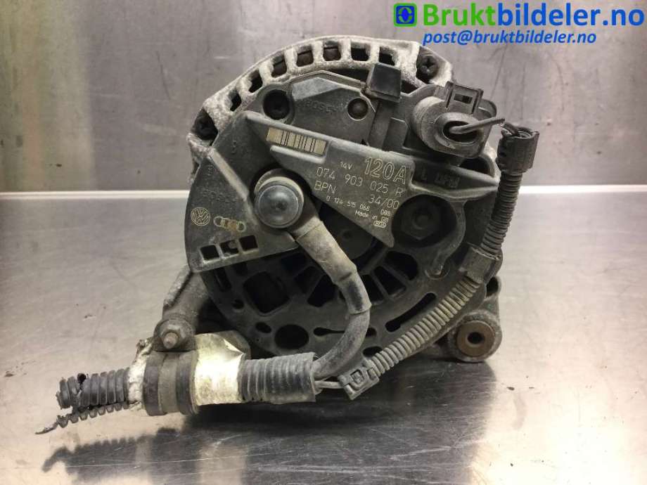 Dynamo til VW LT 1996-2006 (Type II) (MB) (MB) (VOLKSWAGEN|074903025R|0124515068|)