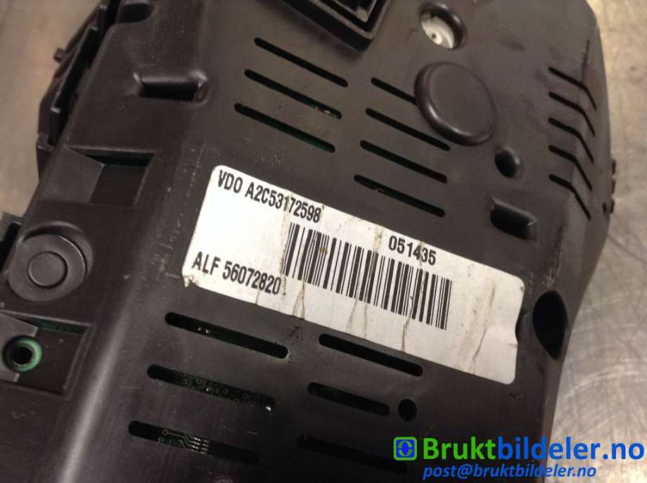 Instrumentpanel til Alfa Romeo 159 2005-2011  (ALFA ROMEO|56072820|A2C53172698|)