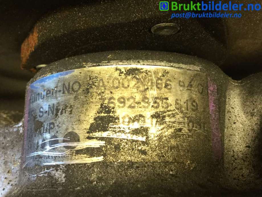 Servo pumpe mekanisk til Mercedes C-Klasse 2000-2004 (Fase 1) (W203) (W203) (MERCEDES|A 002 466 94 01|7692 955 519|)