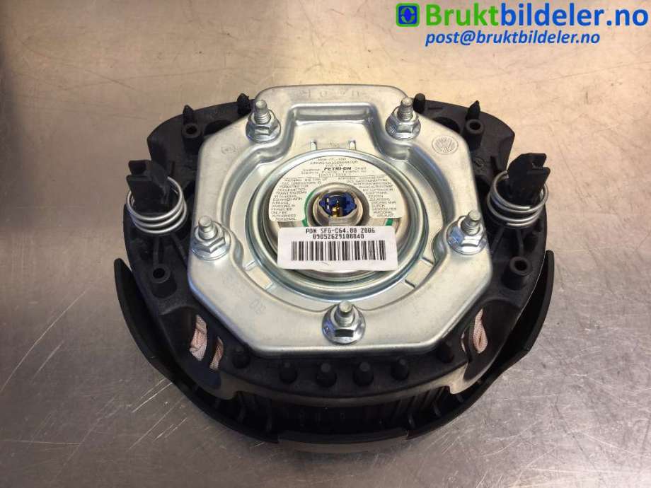 Airbag rattpute til VW Polo 2005-2009 (Type IV, Fase 2) (VOLKSWAGEN|1T0880201E|)