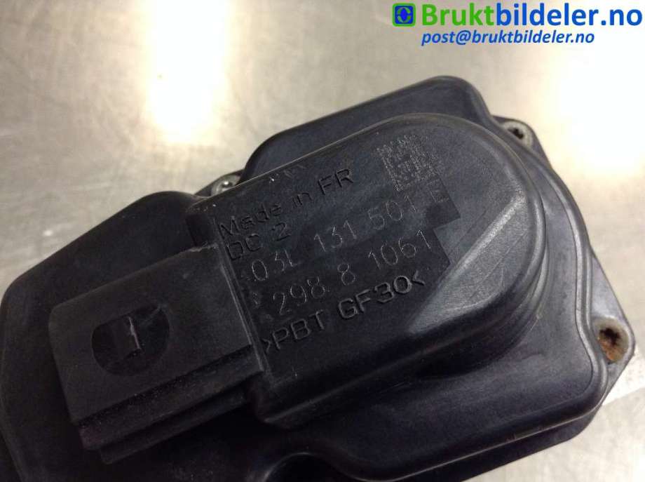 EGR-ventil til Audi A6 2008-2011 (Type III, Fase 2) (C6) (C6) (AUDI|03L 131 501 E|29881061|)