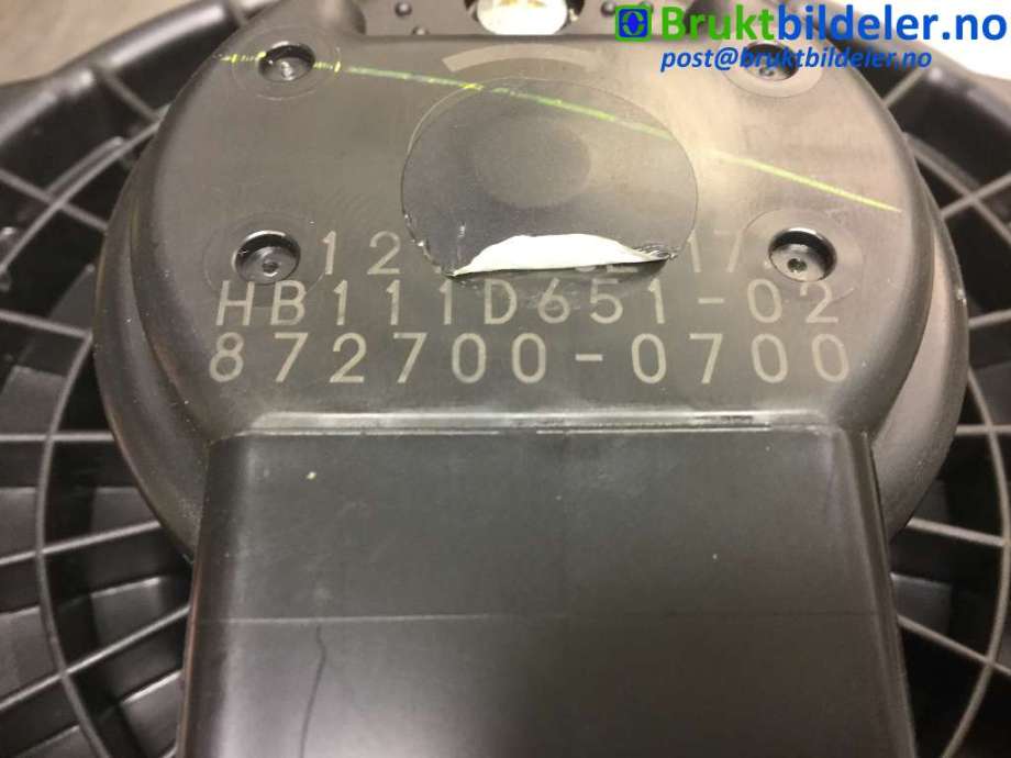 Varmeapparat motor til Mazda 6 2010-2013 (Type II, Fase 2)  (MAZDA|HB111D651-02|872700-0700|)