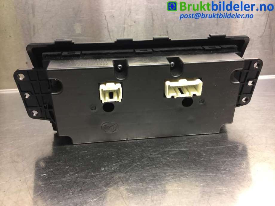Varmeapparat betjening til Mazda 6 2010-2013 (Type II, Fase 2)  (MAZDA|GDK461190A|T1013519H C|)