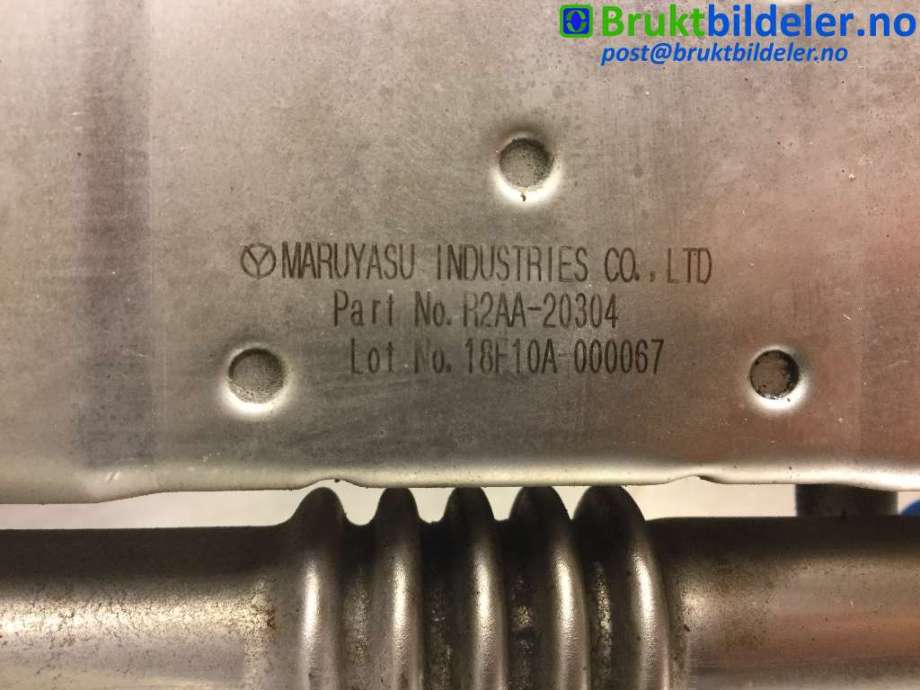 EGR-ventil til Mazda 6 2010-2013 (Type II, Fase 2)  (MAZDA|R2AA-20304|18E10A-000067|)
