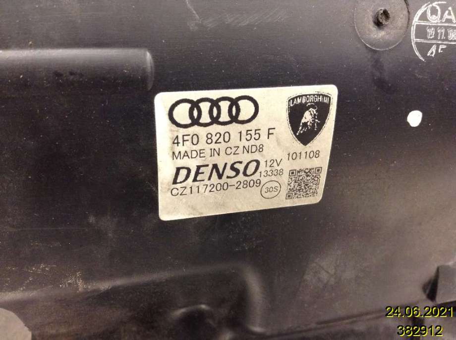 Varmeapparat motor til Audi A6 2008-2011 (Type III, Fase 2) (C6) (C6) (AUDI|4F0 820 155 F|117200-2809|)