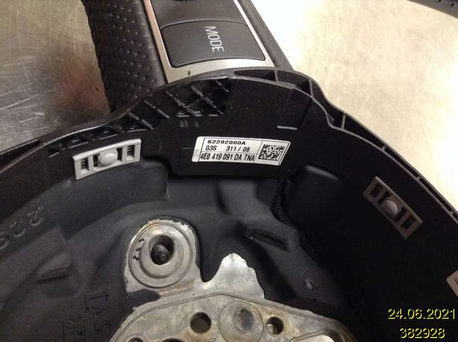 Ratt til Audi A6 2008-2011 (Type III, Fase 2) (C6) (C6) (AUDI|4E0 419 091 DA|)