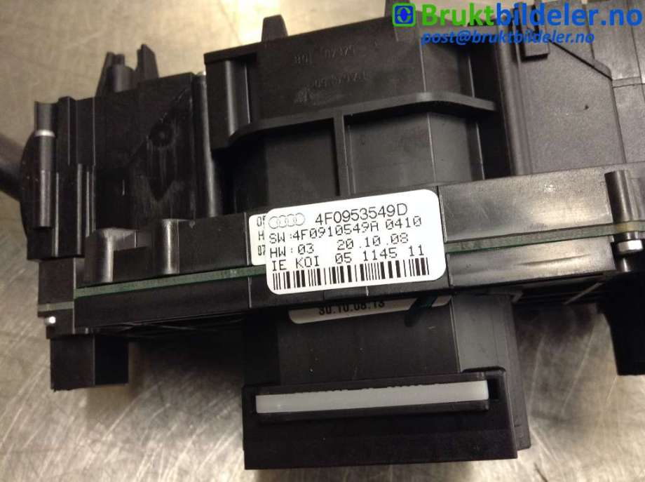 Bryter combi til Audi A6 2008-2011 (Type III, Fase 2) (C6) (C6) (AUDI|4F0 953 549 D|)