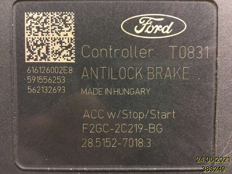 ABS sentral til Ford Galaxy 2015-2022 (Type IV)  (FORD|F2GC2C219BG|25.0220-0496.4|E1GC2C405BG)