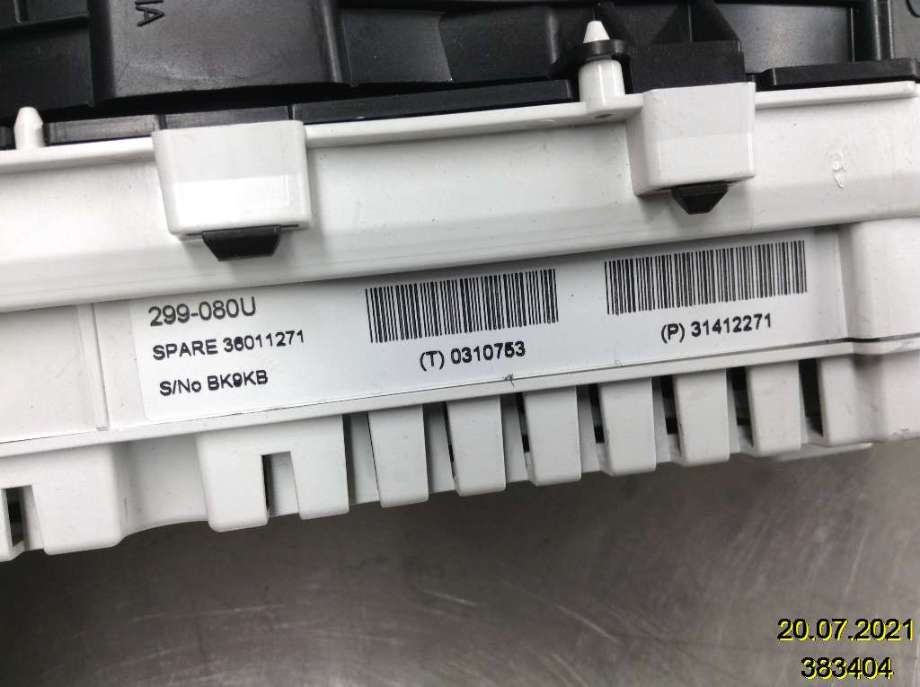 Instrumentpanel til Volvo V40 2012-2019  (VOLVO|31412271|)