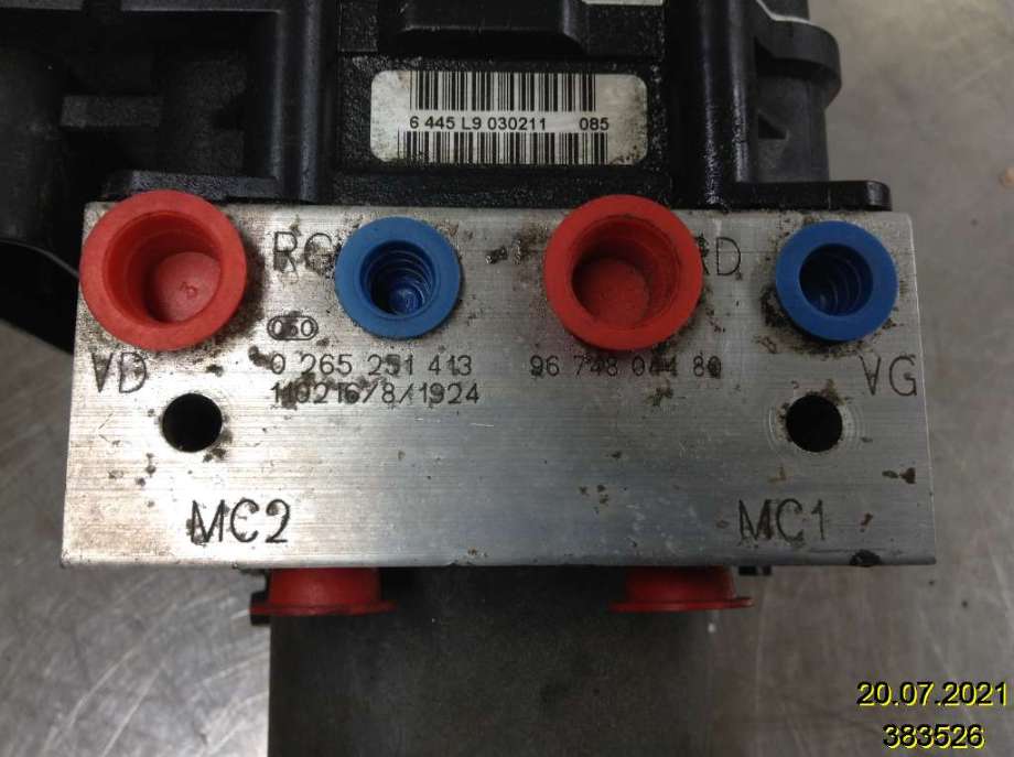 ABS sentral til Citroën C5 2008-2017 (Type II)  (CITROEN|96748 044 80|0 265 251 413|)