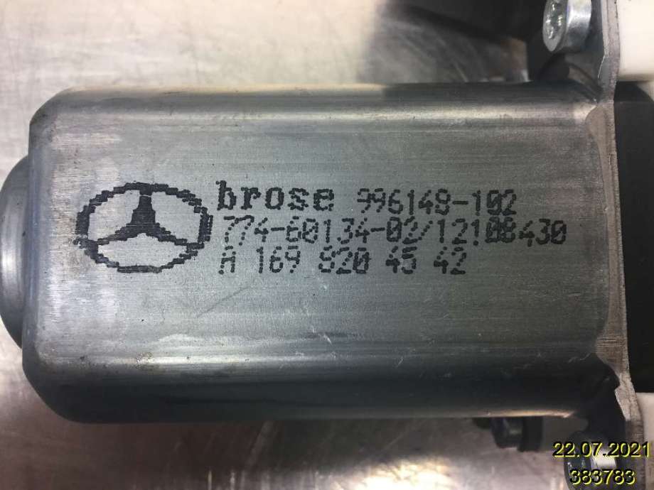 Ruteheis venstre bak til Mercedes B-Klasse 2008-2011 (Fase 2) (W245) (W245) (MERCEDES|A 169 820 45 42|996148-102|)