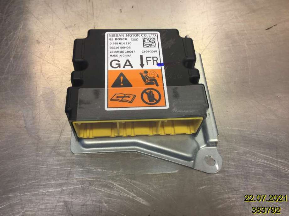 Airbag elektronikk til Nissan Leaf 2018-->> (Type II) (NISSAN|98820-5SH0B|0 285 014 170|)