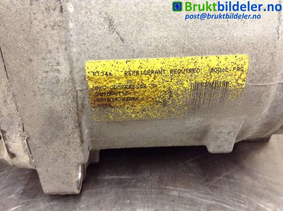 Aircondition kompressor til Ford Transit Connect 2009-2013 (Type I, Fase 2)  (FORD|6T16-19D629-BC|)