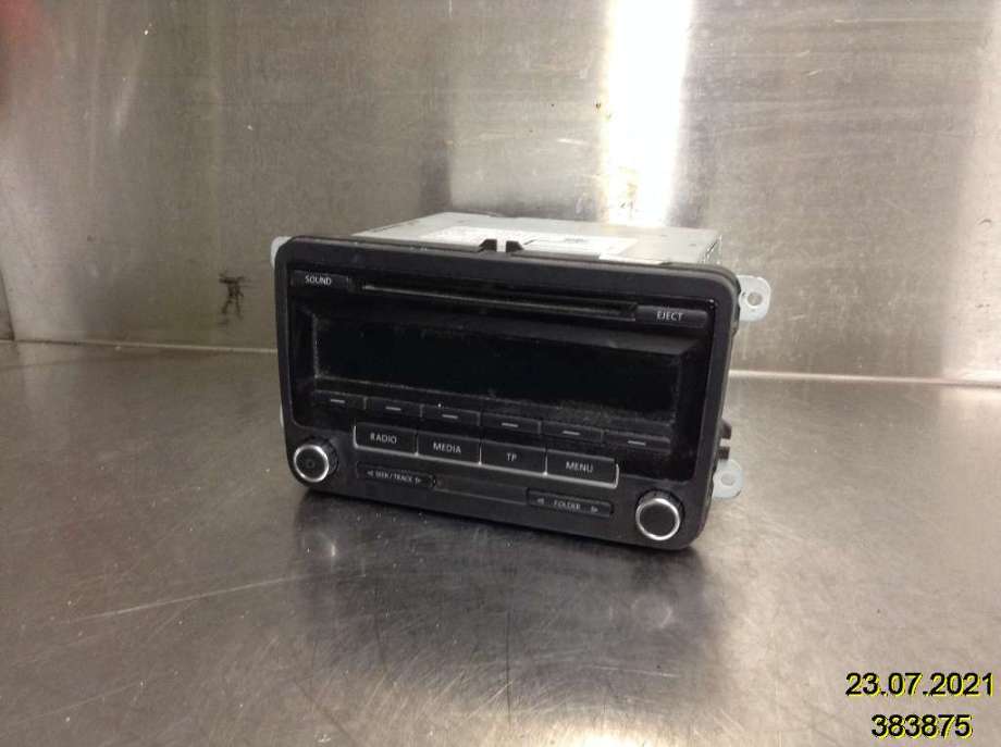 Bilstereo til VW Transporter / Caravelle, 2009-2015 (Fase 2) (T5) (T5) (VOLKSWAGEN|5M0 035 186 J)