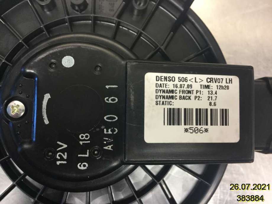 Varmeapparat motor til Honda CR-V 2007-2012 (Type III) (HONDA|506 CRV 07 LH|)