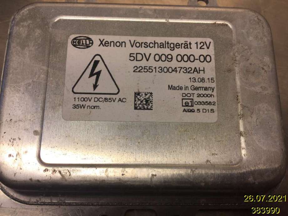 Styreenhet xenon/ballast til Ford Kuga 2008-2012 (Type I) (FORD||5DV 009 000-00)