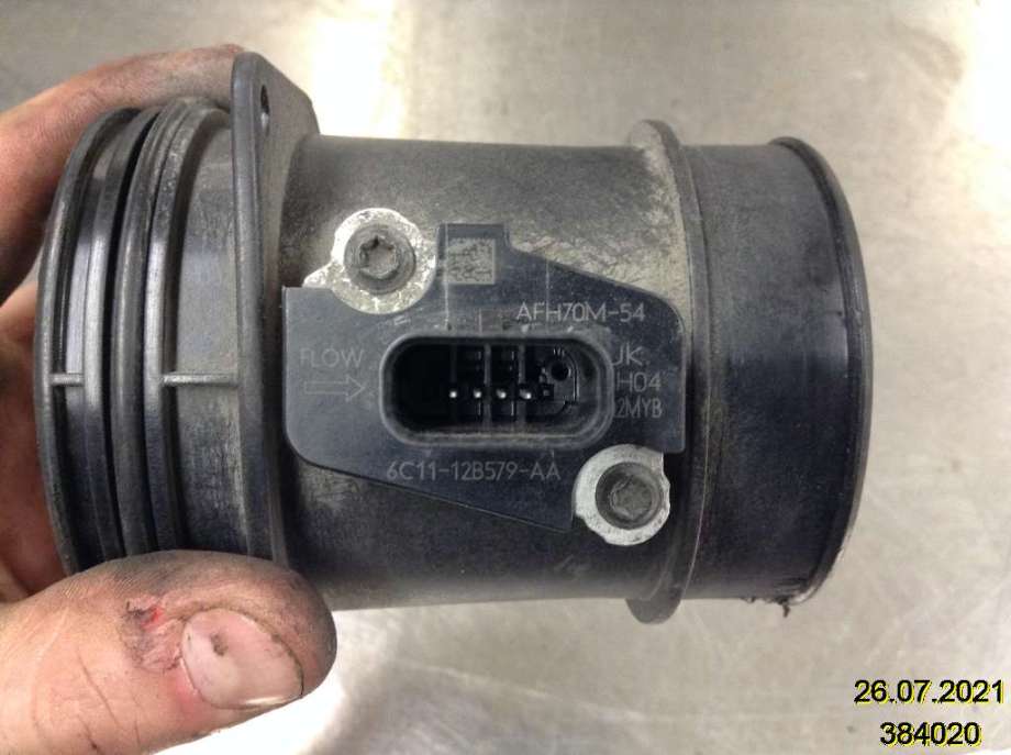 Luftmengde/luftmassemåler til Ford Transit Connect 2003-2009 (Type I, Fase 1) (FORD|6C11-12B579-AA|AFH70M-54|)