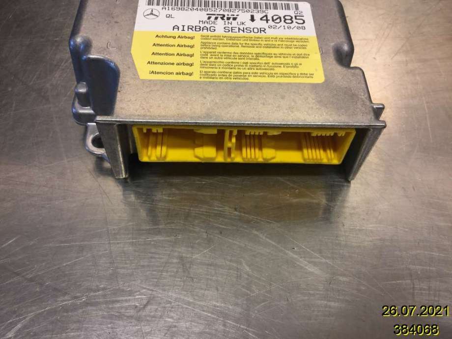 Airbag elektronikk til Mercedes B-Klasse 2008-2011 (Fase 2) (W245) (W245) (MERCEDES|A 169 820 40 85|4085|)