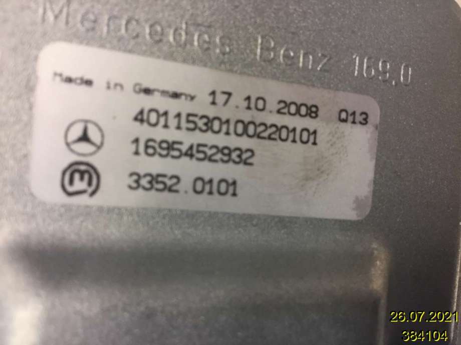 Rattaksel til Mercedes B-Klasse 2008-2011 (Fase 2) (W245) (W245) (MERCEDES|A 169 460 39 16|169 460 595|169 545 89 32)