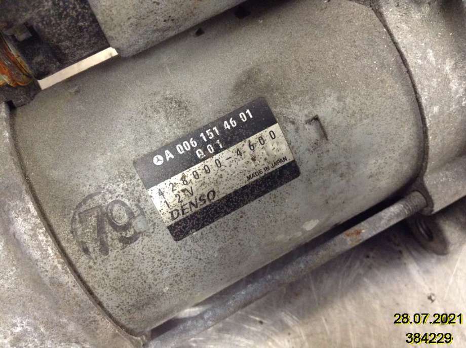 Starter diesel til Mercedes C-Klasse 2007-2011 (Fase 1) (W204) (W204) (MERCEDES|A 006 151 46 01|428000-4600|)