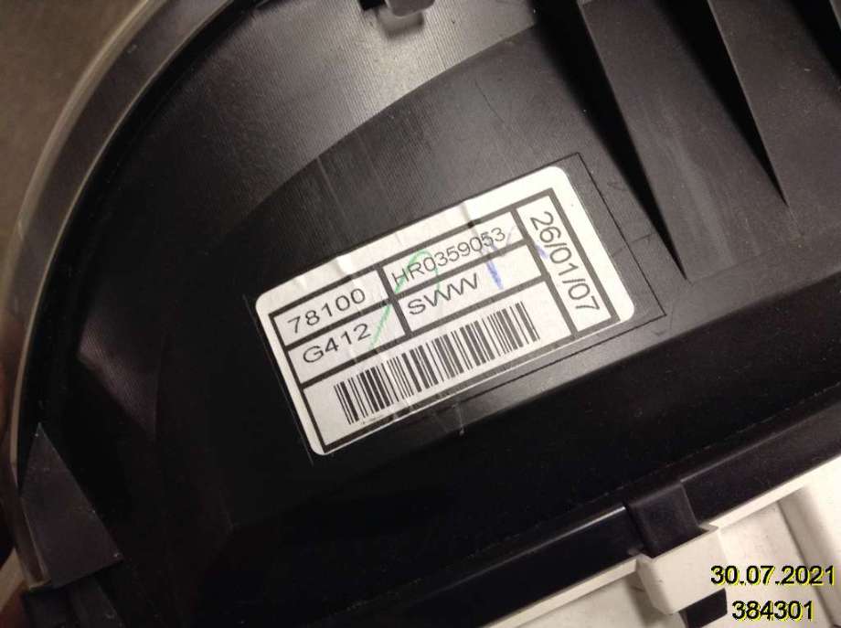 Instrumentpanel til Honda CR-V 2007-2012 (Type III)  (HONDA|78100-SWW-G412|)
