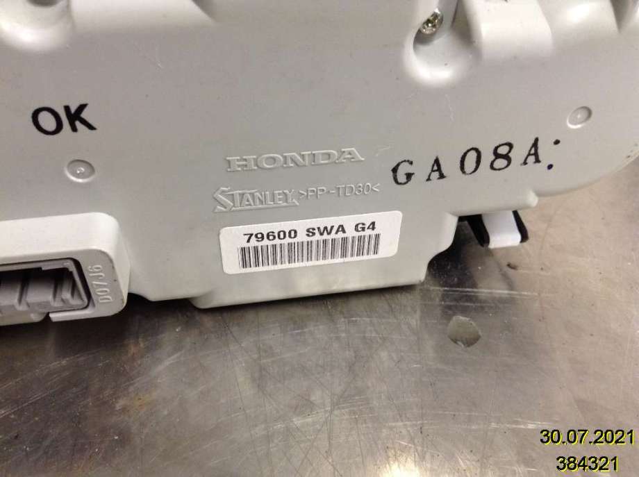 Varmeapparat betjening til Honda CR-V 2007-2012 (Type III)  (HONDA|79600 SWA G4|)