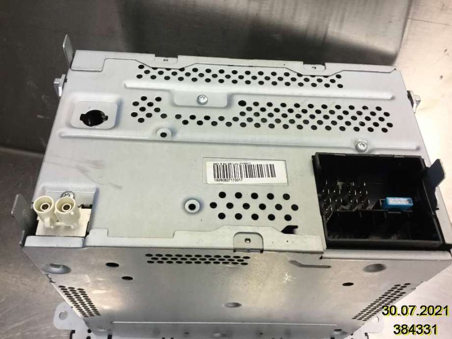 Bilstereo til Škoda Fabia 2010-2014 (Type II, Fase 2)  (SKODA|5 J0 035 161 D|SKZ4Z2L14955524|)