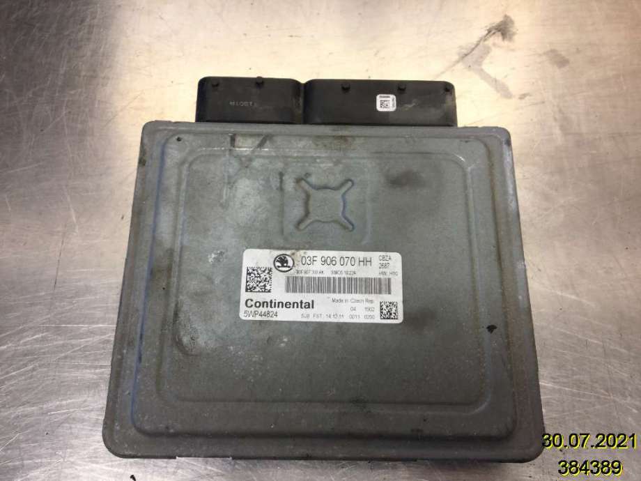 Styreenhet motor til Škoda Fabia 2010-2014 (Type II, Fase 2)  (SKODA|03F 906 070 HH|5W944824|)