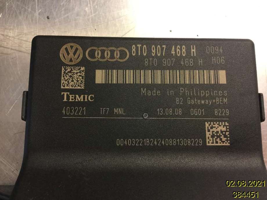 Styreenhet diverse til Audi A4 2007-2014 (Type IV) (B8) (B8) (AUDI|8T0 907 468 H|)