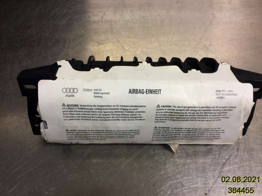 Airbag passasjer til Audi A4 2007-2014 (Type IV) (B8) (B8) (AUDI|8T0 880 204 F|1007897/16|)