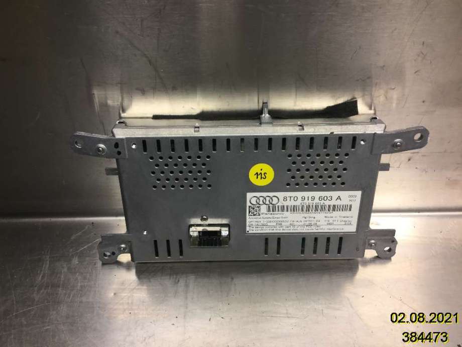 Instrument kjørecomputer til Audi A4 2007-2014 (Type IV) (B8) (B8) (AUDI|8T0 919 603 A|CN-TA1790G|)