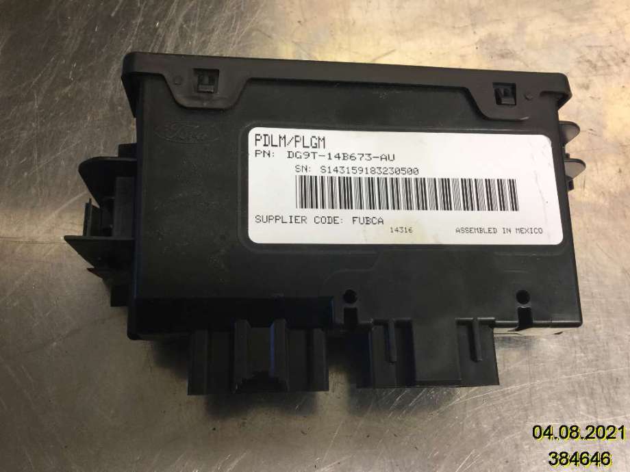 Styreenhet elektrisk bakluke til Ford Mondeo, 2014-2019 (Type V, Fase 1)  (FORD|DG9T-14B673-AU)
