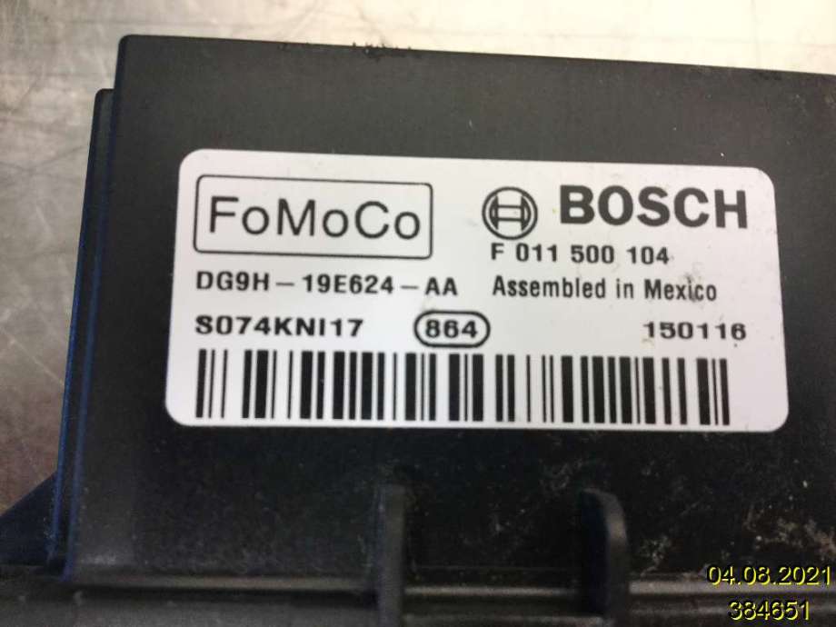 Varmeapparat motstand til Ford Mondeo 2014-2019 (Type V, Fase 1) (FORD|DG9H-19E624-AA|F 011 500 104|)