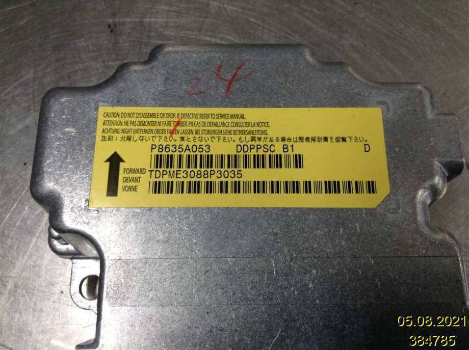 Airbag elektronikk til Citroën C-Crosser 2007-2012  (CITROEN|P8635A053|)