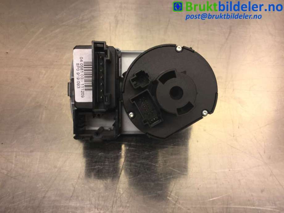 Bryter lys til Audi A3 2009-2012 (Type II, Fase 2)  (AUDI|8P1 941 531 BQ|)