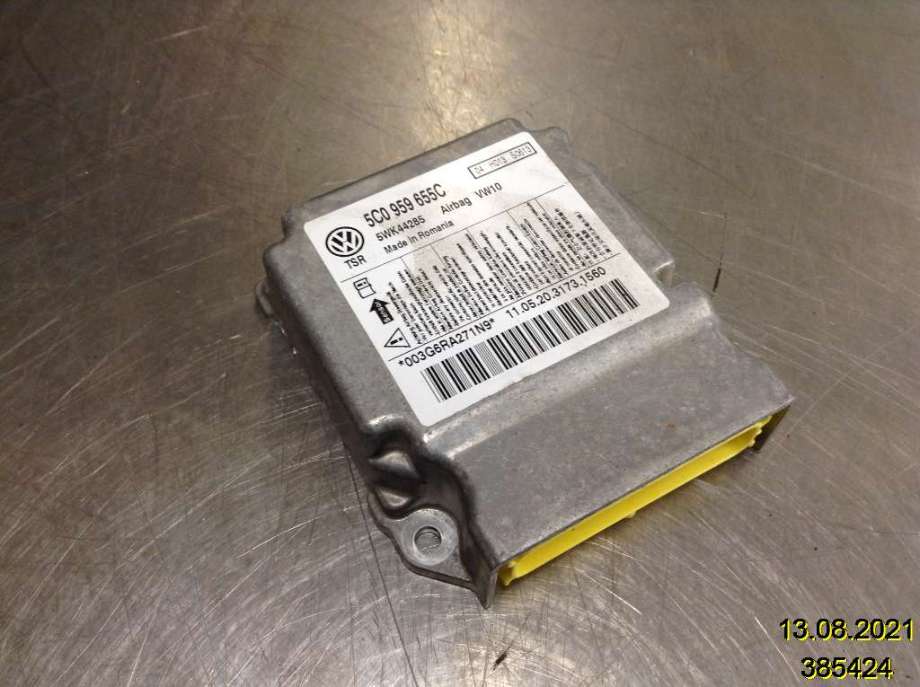 Airbag elektronikk til VW Golf, Plus/Cross, 2009-2013 (Fase 2)  (VOLKSWAGEN|5C0 959 655 C)