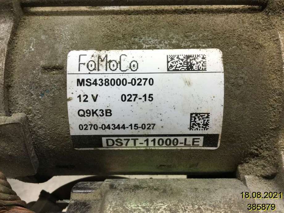 Starter diesel til Ford Mondeo 2014-2019 (Type V, Fase 1)  (FORD|DS7T11000LE|1870892|DS7T-11000-LE)
