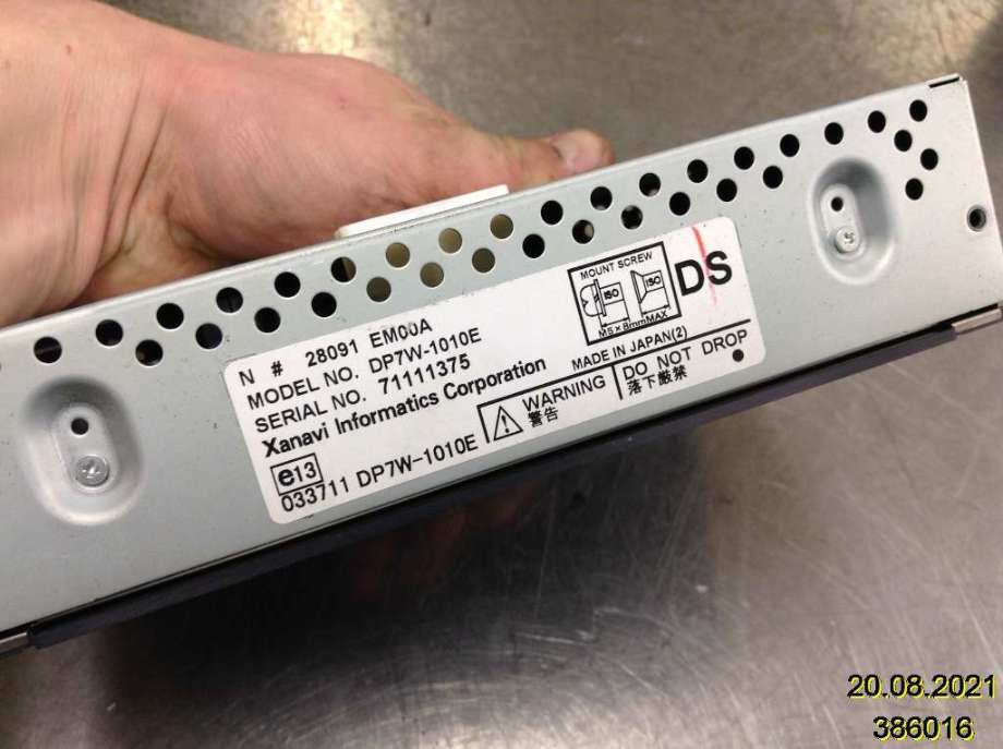 Instrument kjørecomputer til Nissan X-Trail 2007-2014 (T31) (T31) (NISSAN|DP7W-1010E|71111375|)