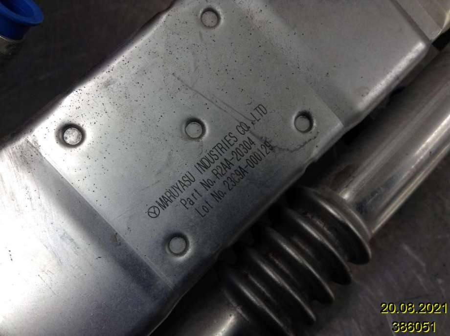 EGR-kjøler til Mazda 6 2008-2010 (Type II, Fase 1)  (MAZDA|R2AA-20304|23C9A-000129|)