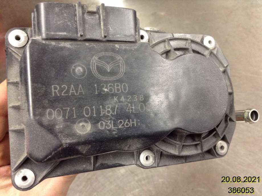 Spjeldhus til Mazda 6 2008-2010 (Type II, Fase 1)  (MAZDA|R2AA-136B0|0071 01187 4L02|)
