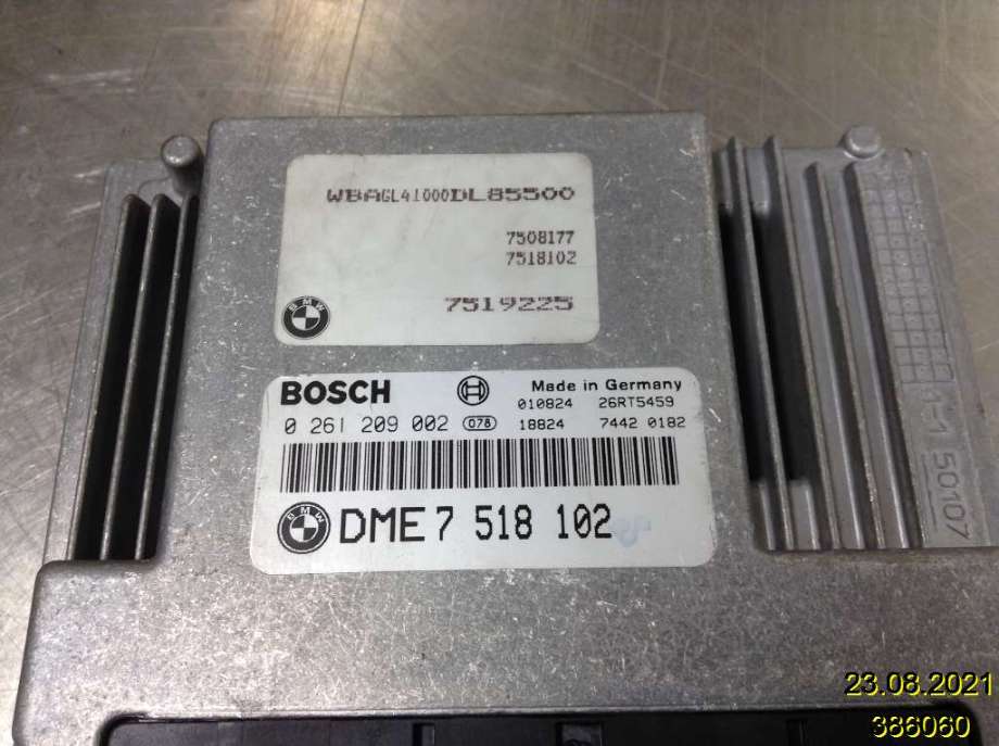 Styreenhet motor til BMW 7-Serie 2000-2008 (E65/E66/E67/E88) (E65/E66/E67/E88) (BMW|7 518 102|0 261 209 002|)