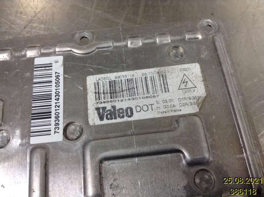 Styreenhet xenon/ballast til Citroën C4 2004-2011 (Type I) (CITROEN||89035114)